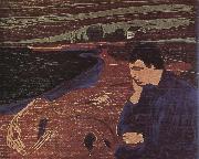 Edvard Munch Envy painting